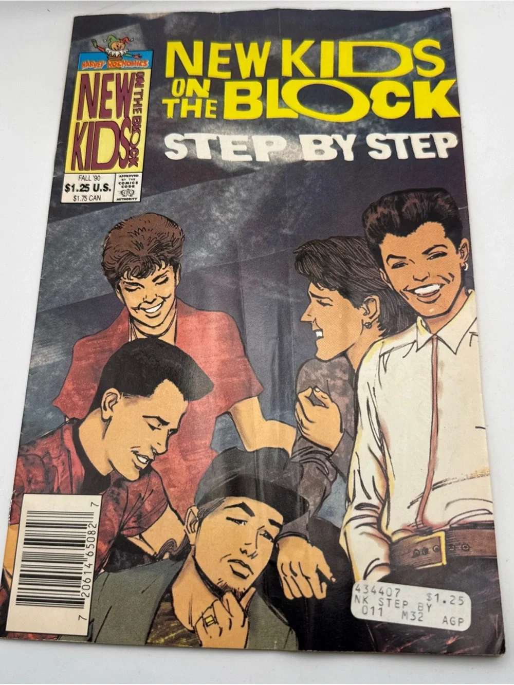 New Kids on the Block (NKOTB) Book and Comic Book Collectible Set of 8 Ephemera